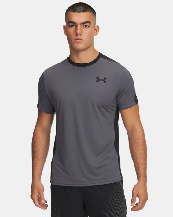 Carica immagine in Galleria Viewer, Maglia a maniche corte da uomo HeatGear® Wordmark
