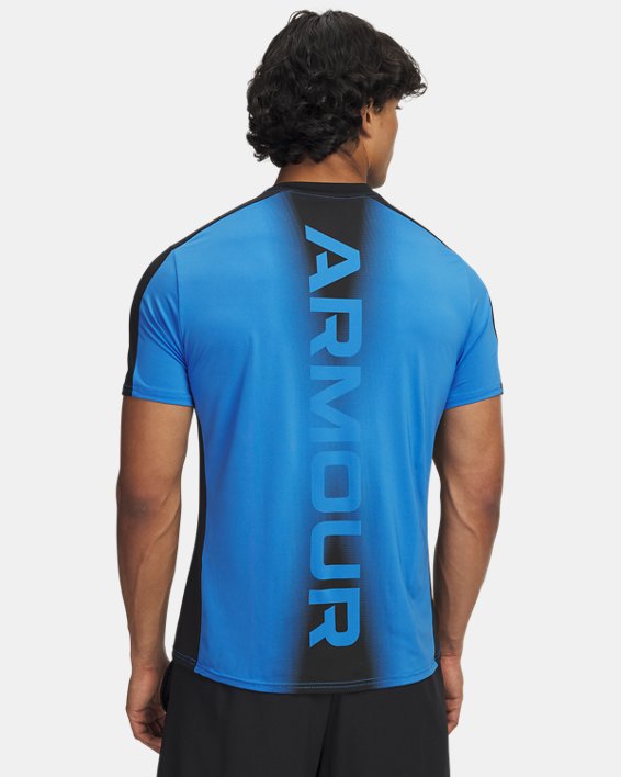 Carica immagine in Galleria Viewer, Maglia a maniche corte da uomo HeatGear® Wordmark