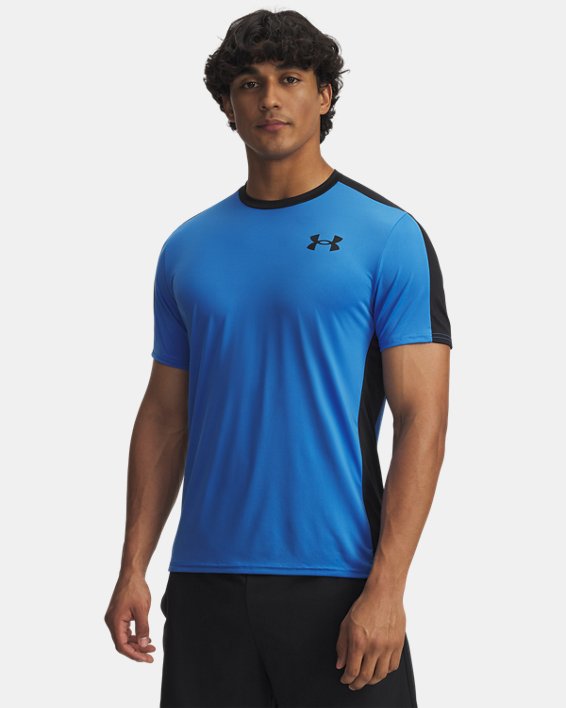 Carica immagine in Galleria Viewer, Maglia a maniche corte da uomo HeatGear® Wordmark