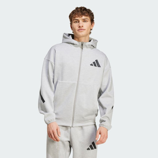 Giacca da tuta con cappuccio e zip intera ZNE
