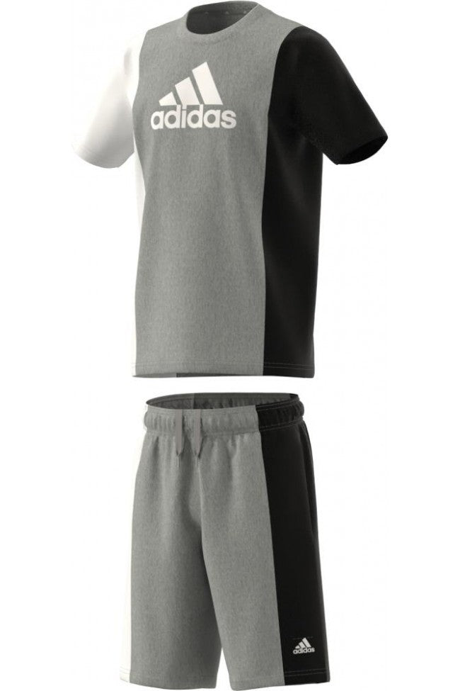 Carica immagine in Galleria Viewer, Set di pantaloncini con logo bianco, grigio e nero