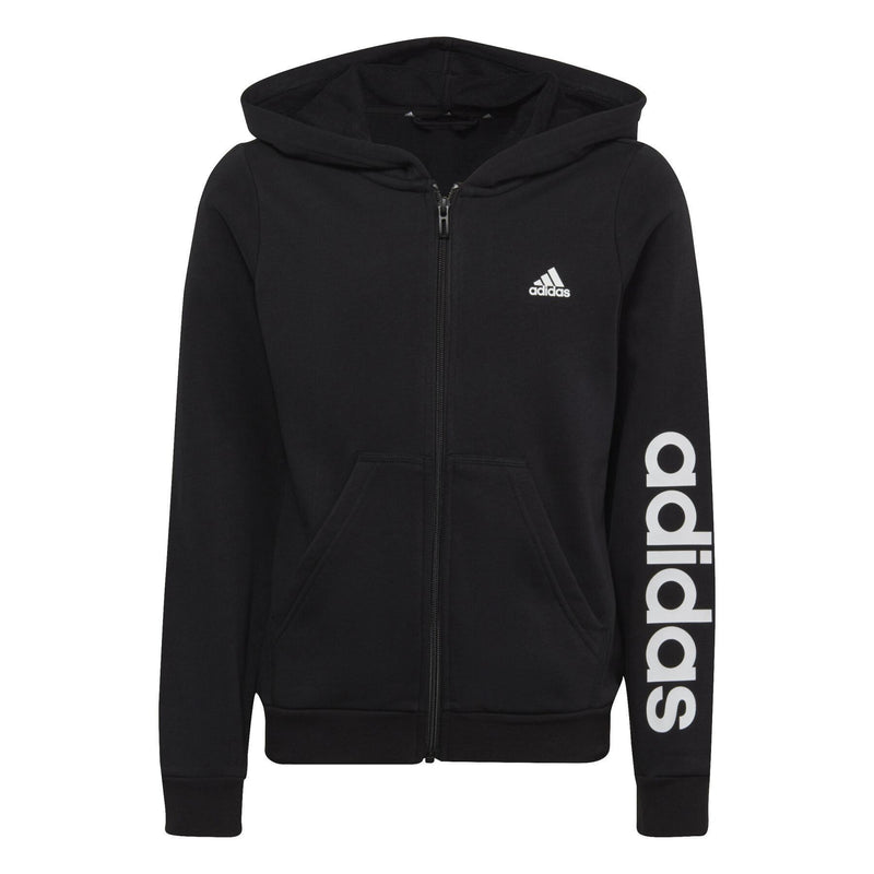 Carica immagine in Galleria Viewer, Felpa ADIDAS c/cappuccio Junior Essentials FULL ZIP