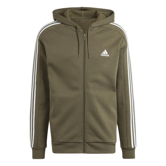 Felpa con cappuccio in pile con zip ADIDAS