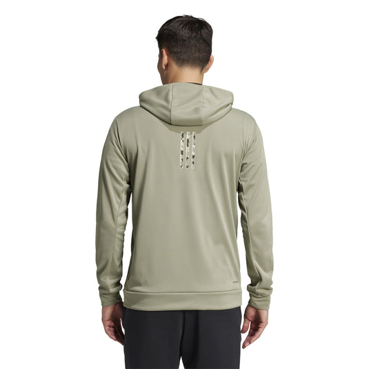 Felpa Adidas Essentials Camo Felpa Silver Pebble