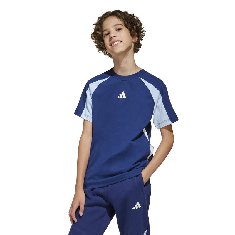 Carica immagine in Galleria Viewer, T-shirt adidas Essentials Colorblock per bambini