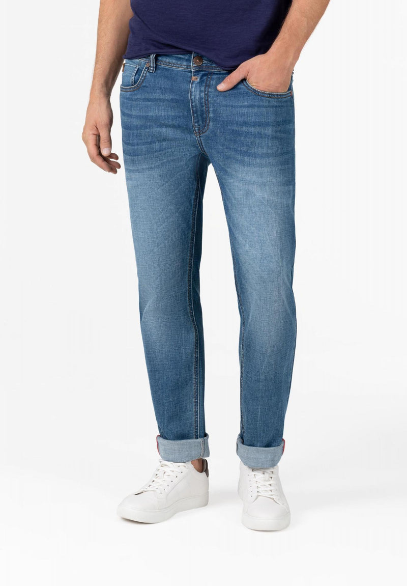 Carica immagine in Galleria Viewer, pantaloni Slim EduardoTZ Jeans slim fit
