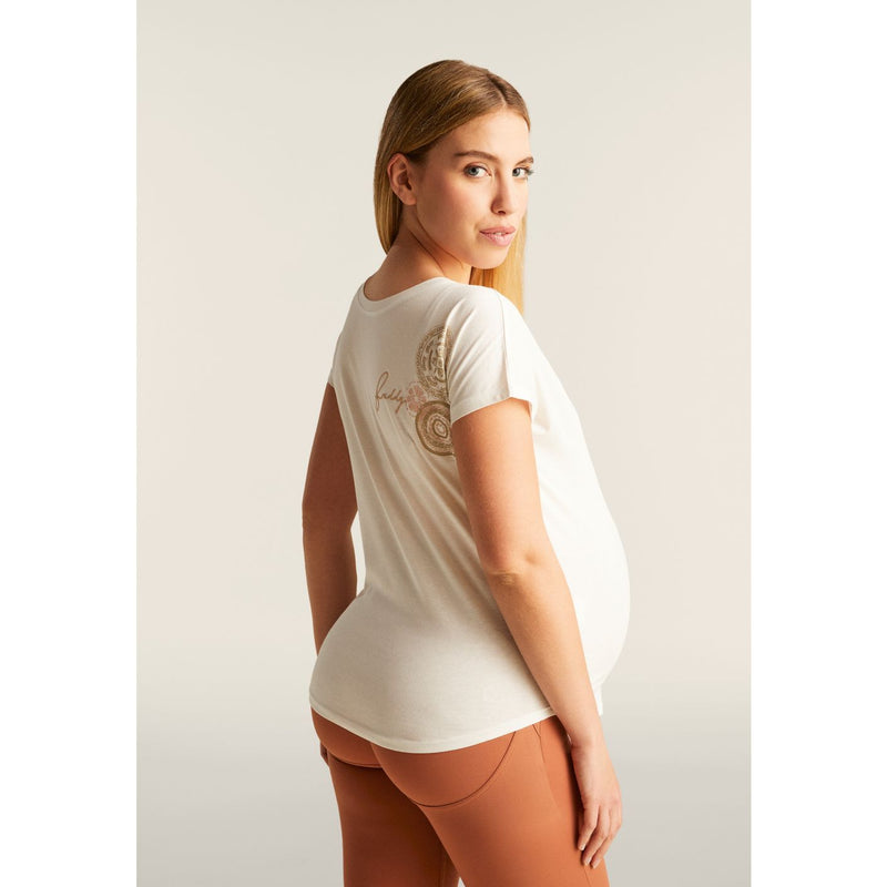 Carica immagine in Galleria Viewer, T-shirt comfort in cotone Supima con mandala