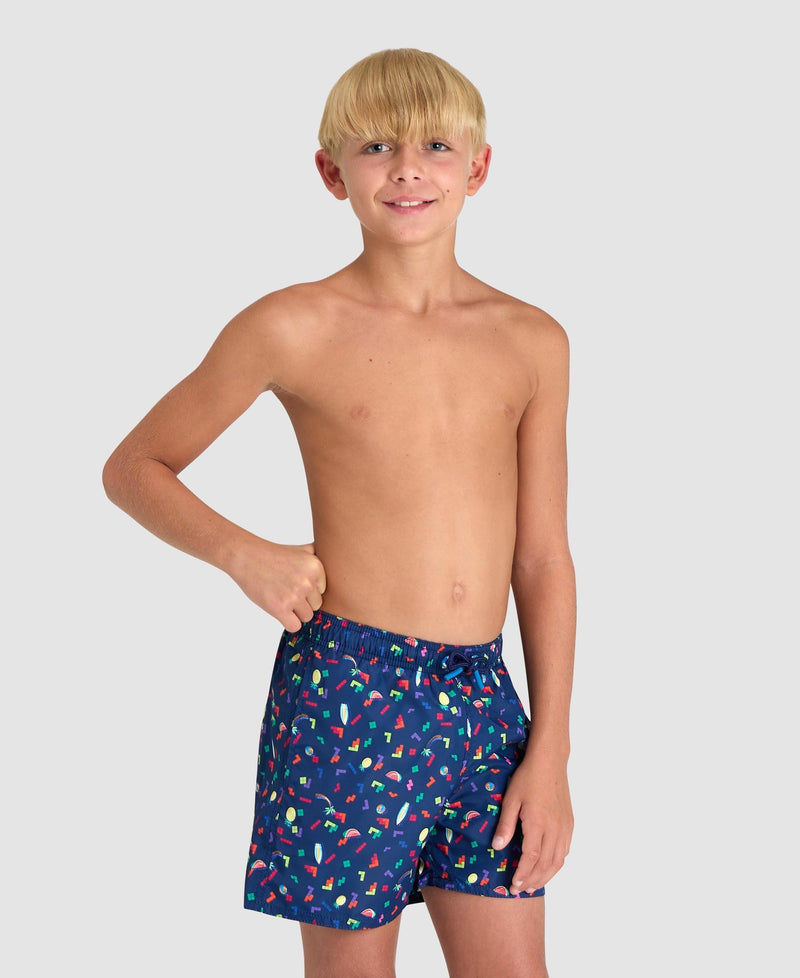 Carica immagine in Galleria Viewer, COSTUME BOXER MARE BAMBINO MULTISTAMPA