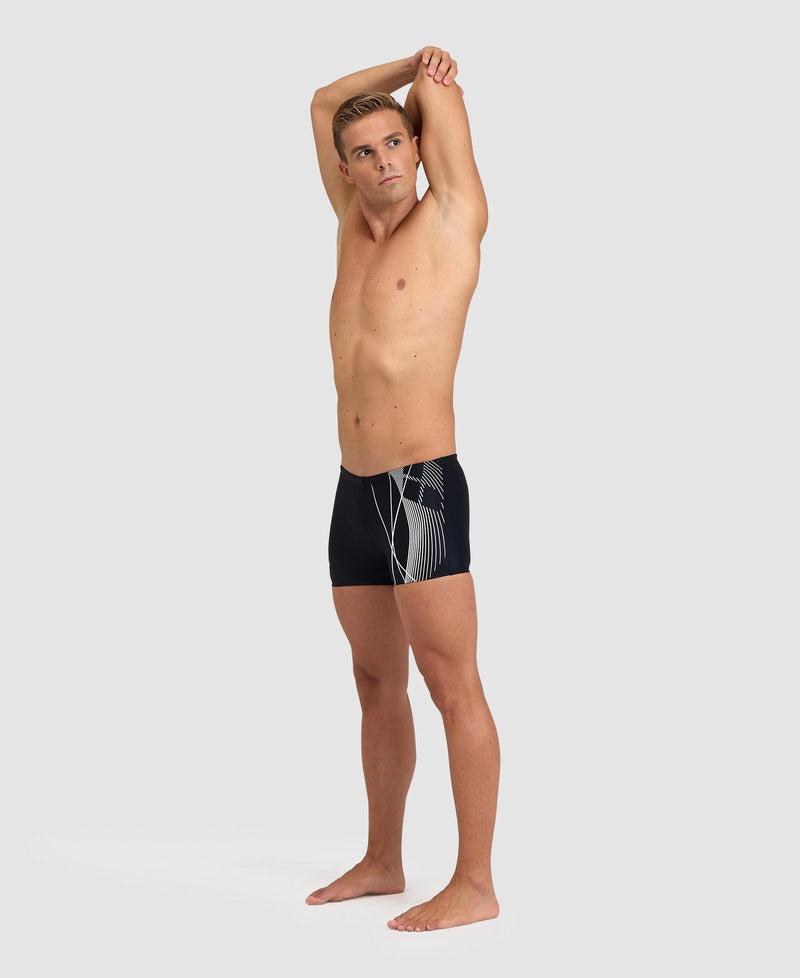 Carica immagine in Galleria Viewer, SHORT DA NUOTO UOMO STAMPA RAMIFICATA