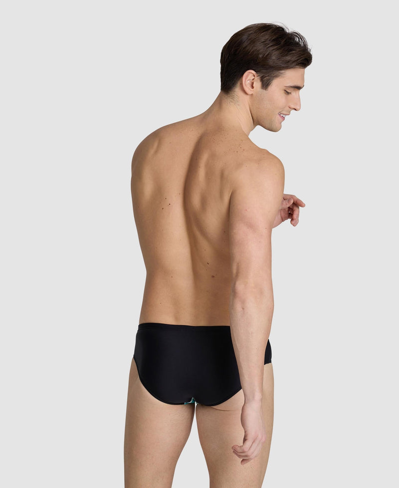 Carica immagine in Galleria Viewer, SLIP DA NUOTO UOMO STAMPA ARENA WAVES BREAKING