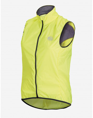 Gilet antivento ciclismo donna STELVIO
