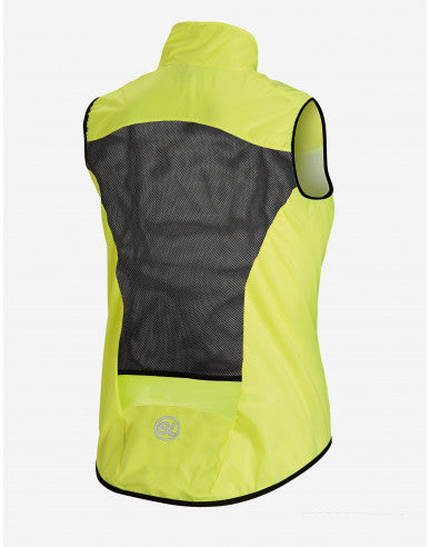 Gilet antivento ciclismo donna STELVIO