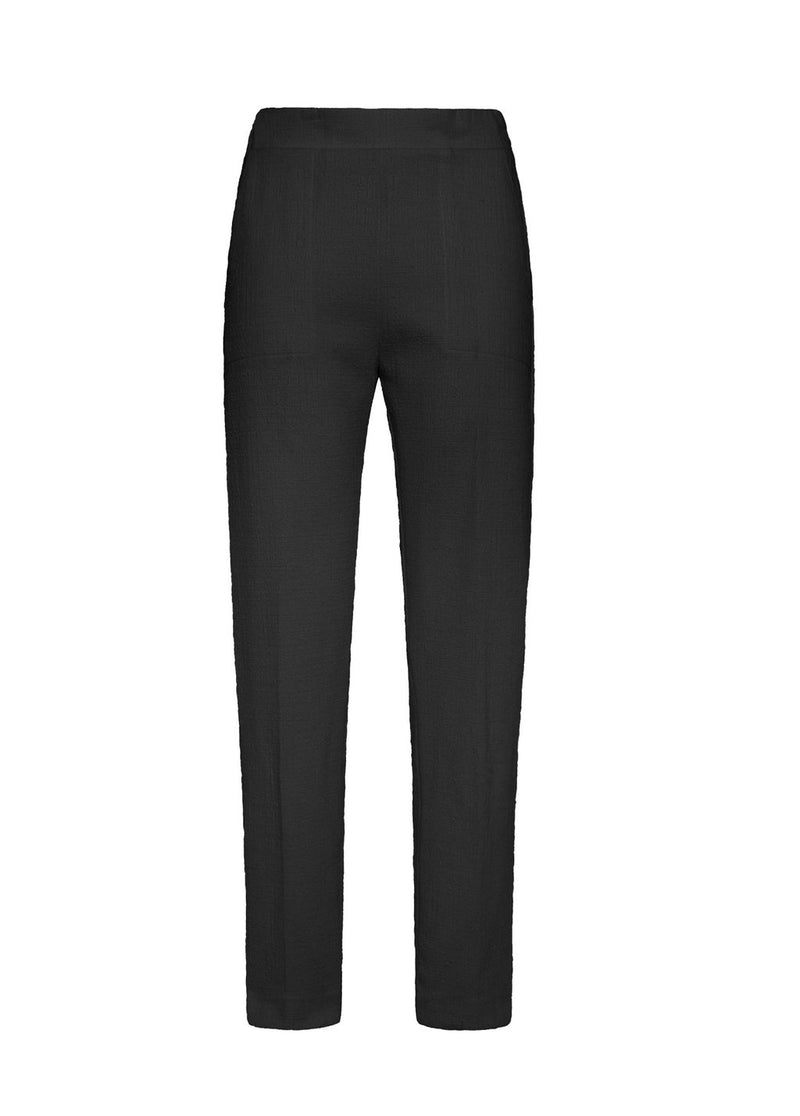 Carica immagine in Galleria Viewer, PANTALONE MATELASSE' SLIM-FIT NERO DEHA