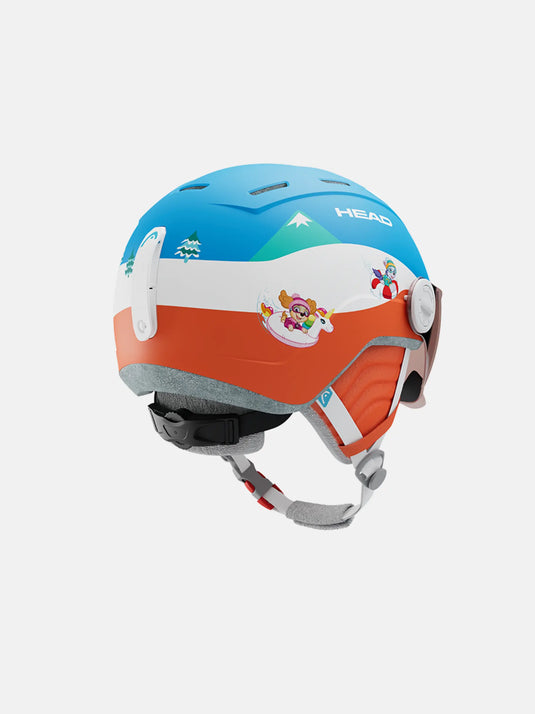 Casco HEAD Mojo Visor Paw Junior con visiera