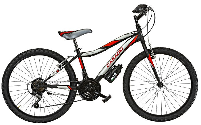 Carica immagine in Galleria Viewer, Bici Ragazzo Vortex VX 24" Acciaio front 18V Cicli Casadei