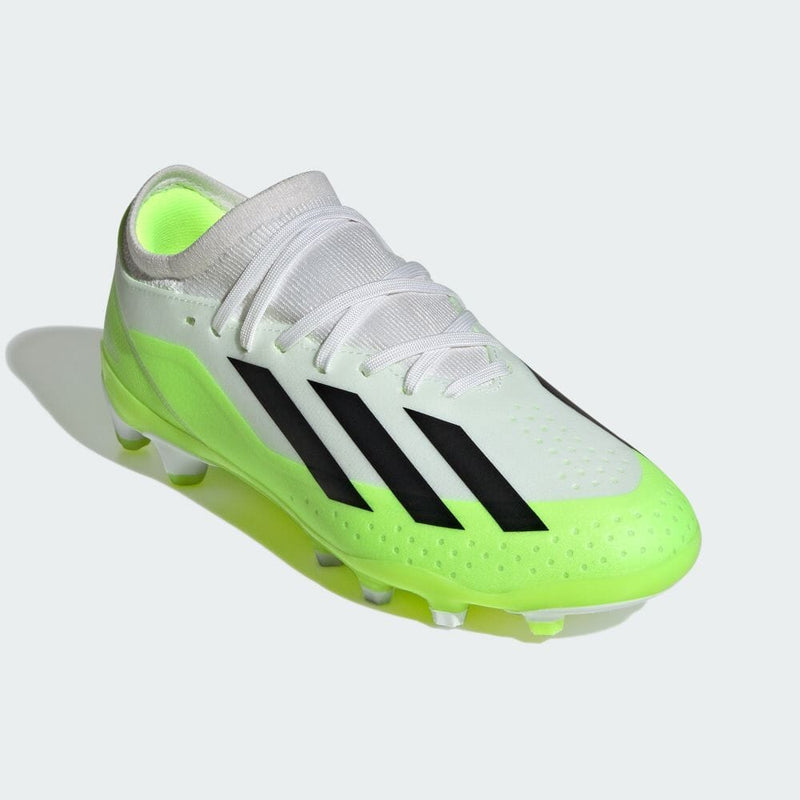 Carica immagine in Galleria Viewer, SCARPE ADIDAS CALCIO X CRAZYFAST .3 MG BIANCO NERO LIME -
