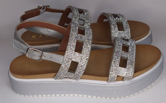 Sandali donna glitter