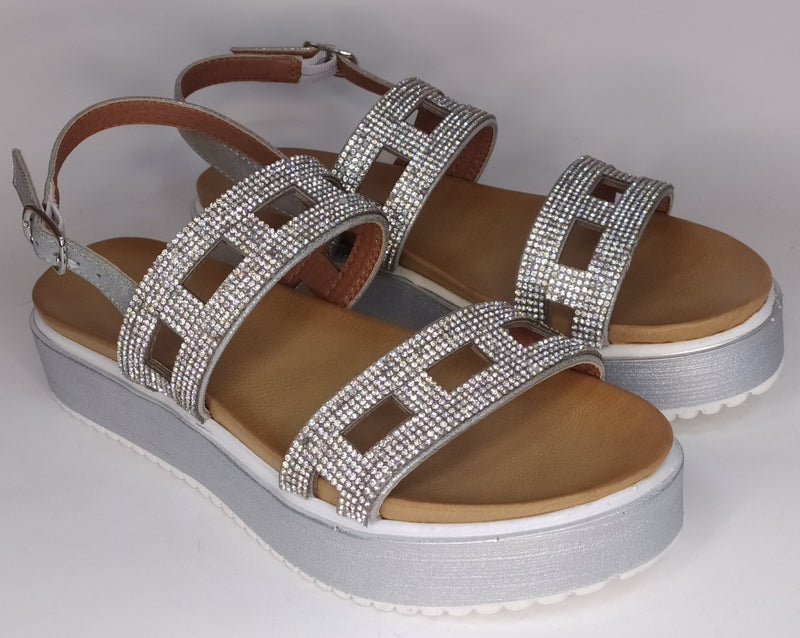 Carica immagine in Galleria Viewer, Sandali donna glitter