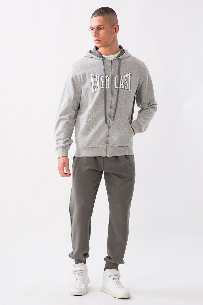 Carica immagine in Galleria Viewer, TUTA IN JERSEY CON GIACCA FULL ZIP E CAPPUCCIO