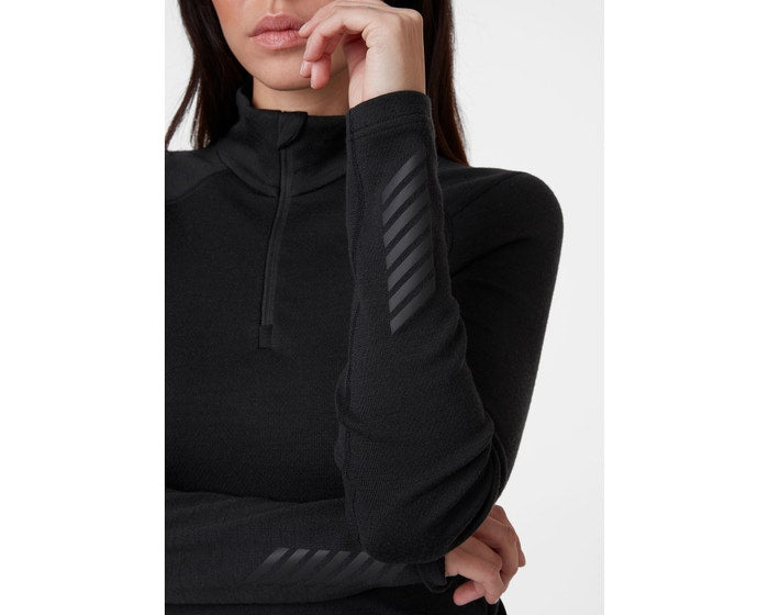 Carica immagine in Galleria Viewer, FELPA Women's LIFA® Merino Midweight Half-zip Base Layer