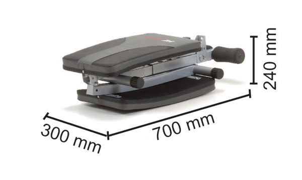 Carica immagine in Galleria Viewer, Panca addominali inclinata richiudibile e pieghevole salvaspazio WBK-200