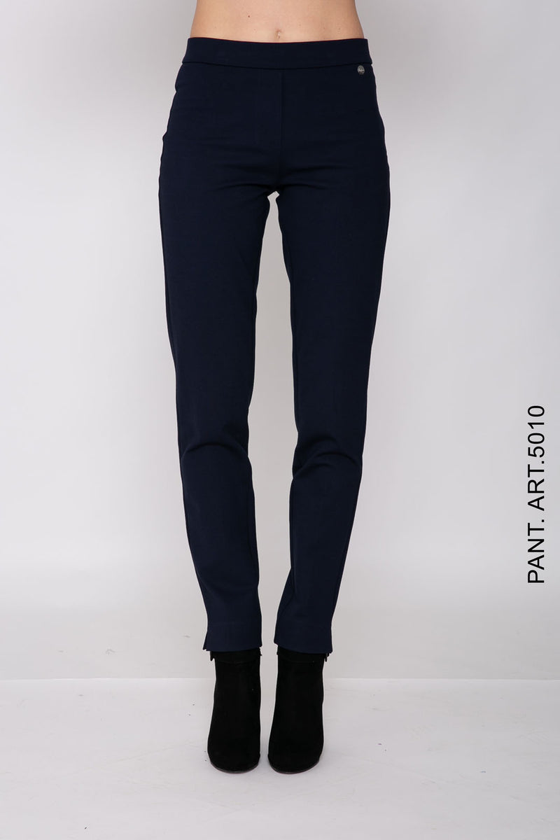 Carica immagine in Galleria Viewer, Pantalone punto milano modello ZURIGO blu