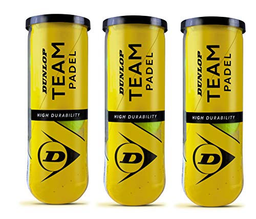Palline Pádel  DUNLOP Team Padel Pack 9 (3x3)