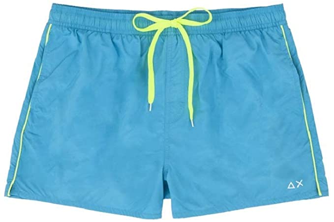 Carica immagine in Galleria Viewer, Costume Uomo Blue Fluo