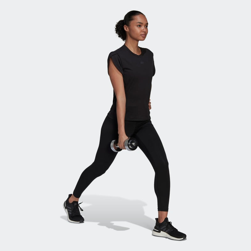Carica immagine in Galleria Viewer, T-SHIRT ADIDAS FLOREALE REALIZZATA PER L'ALLENAMENTO