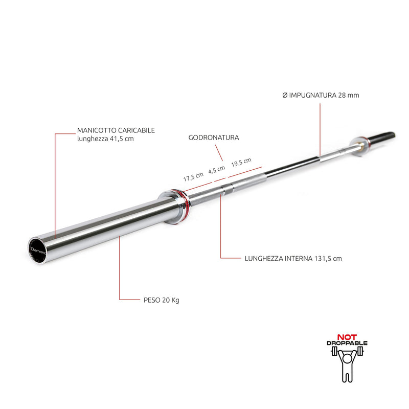 Carica immagine in Galleria Viewer, BILANCIERE OLIMPICO – 320 KG