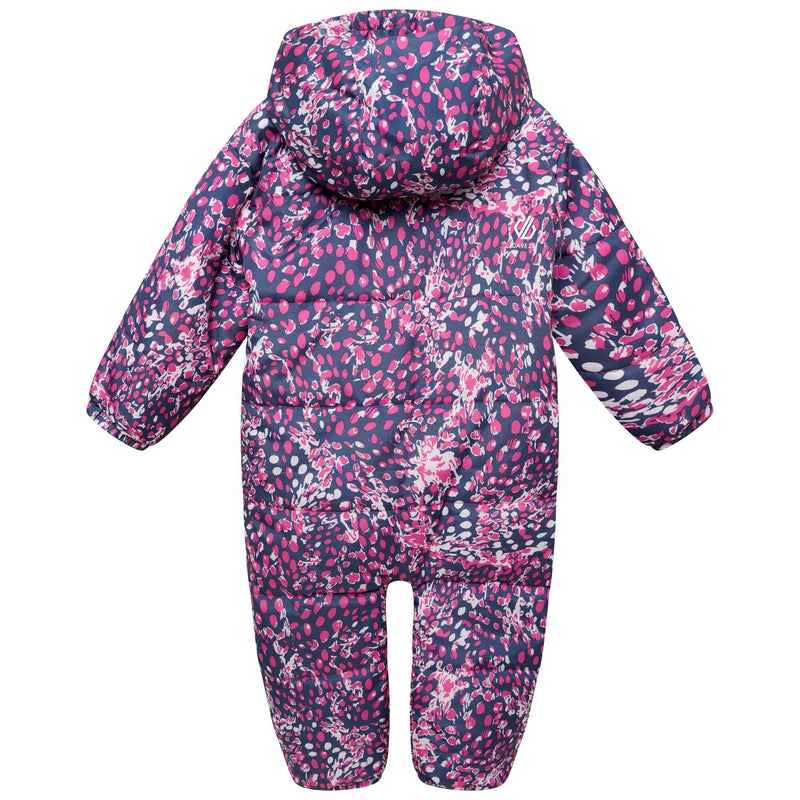 Carica immagine in Galleria Viewer, Tuta da neve isolata impermeabile per bambini Bambino II | Stampa leopardo delle nevi rosa lampone