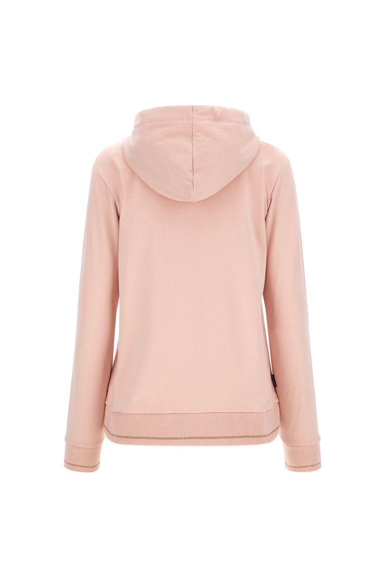 Carica immagine in Galleria Viewer, Felpa FREDDY interno cappuccio pied de poule e rifiniture color rame