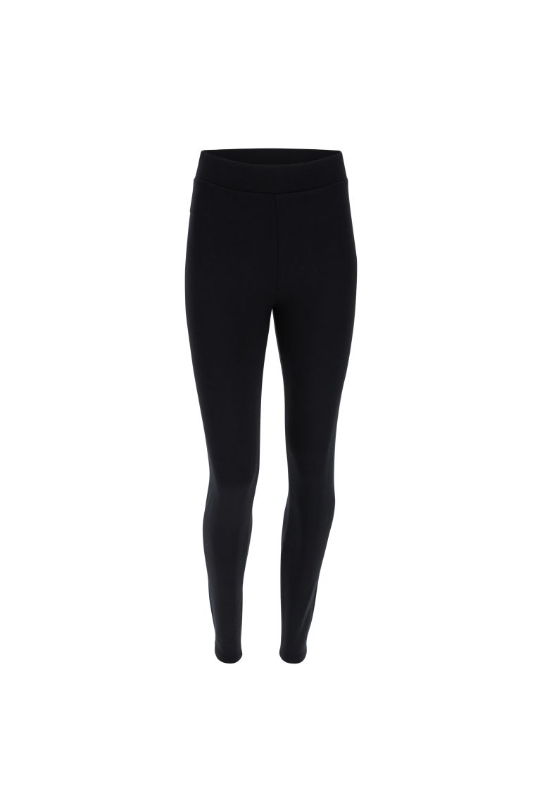 Carica immagine in Galleria Viewer, Leggings Freddy in felpa viscosa con stampa effetto strass