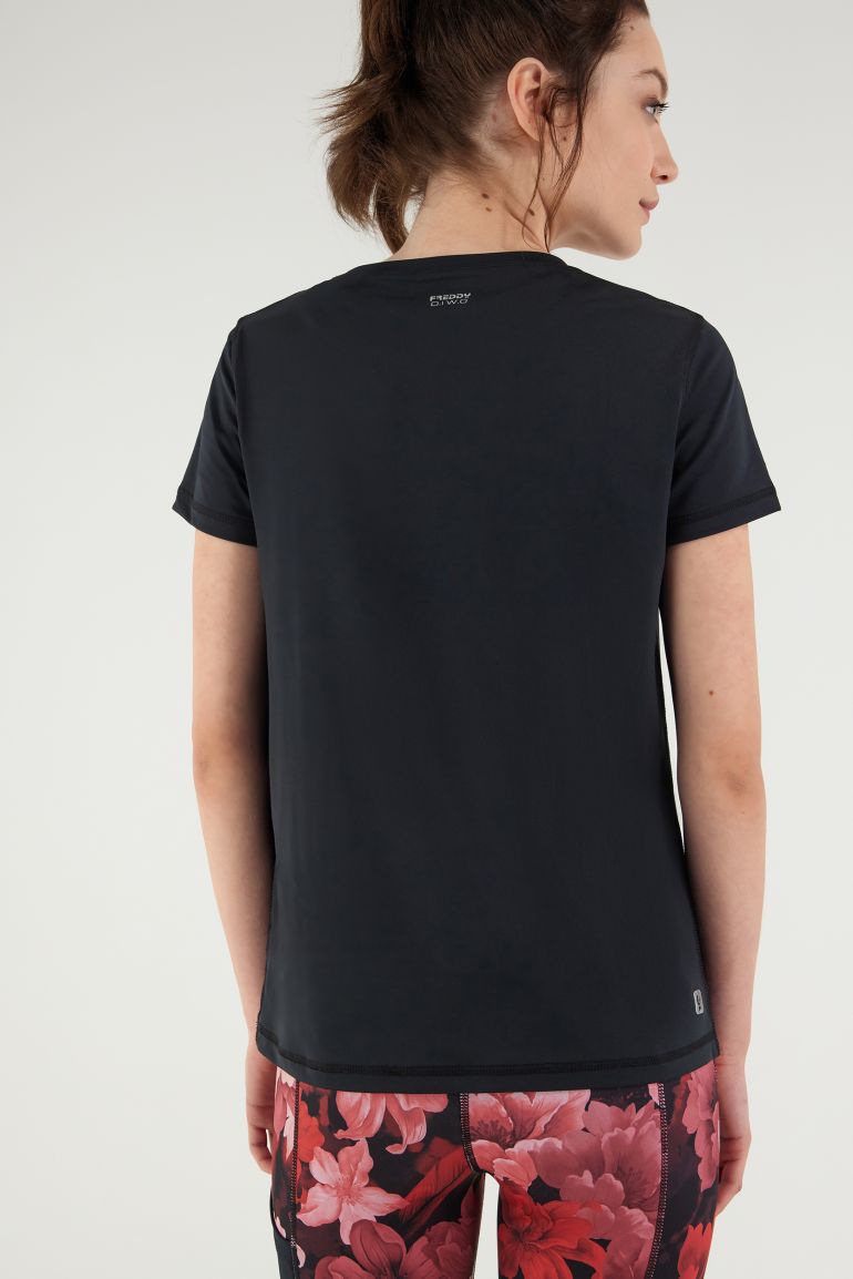 Carica immagine in Galleria Viewer, T-shirt FREDDY sostenibile traspirante grafica THE ART OF MOVEMENT