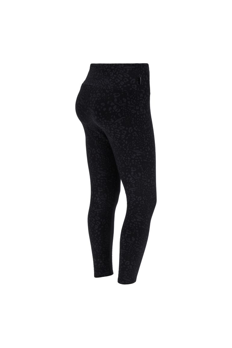 Carica immagine in Galleria Viewer, Leggings FREDDY sportivi 7/8 vita alta felpa fantasia animalier