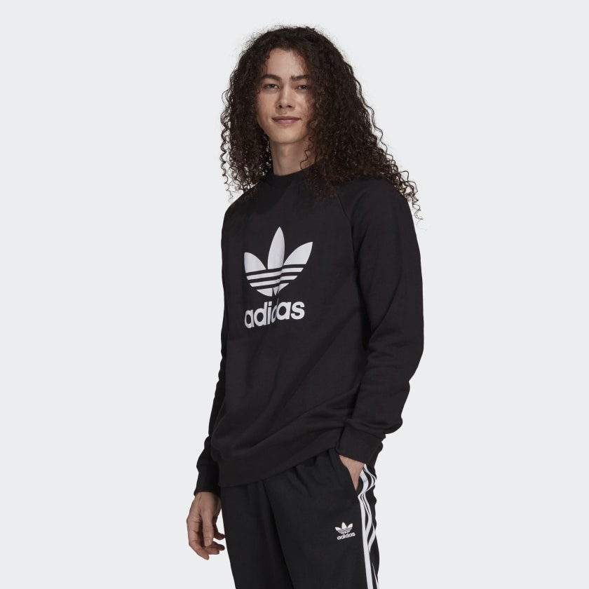 FELPA ADICOLOR CLASSICS TREFOIL CREWNECK Garesio Sport