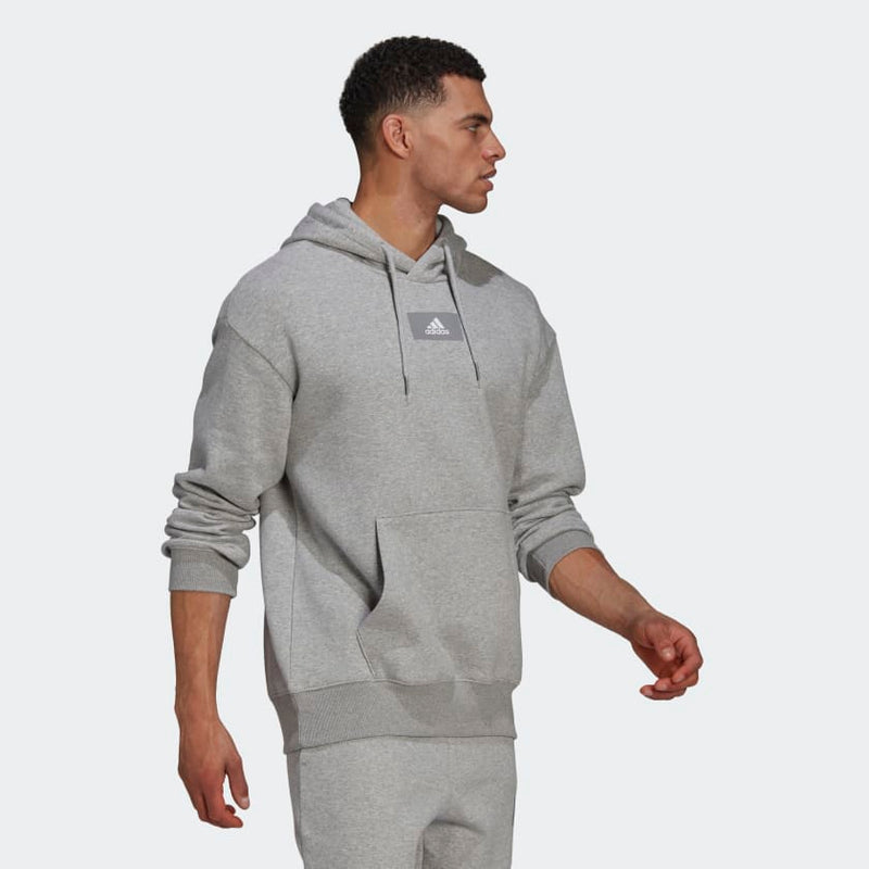 Carica immagine in Galleria Viewer, FELPA ADIDAS CON CAPPUCCIO ESSENTIALS FEELVIVID COTTON FLEECE DROP SHOULDER
