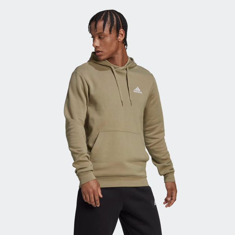 Carica immagine in Galleria Viewer, FELPA ADIDAS CON CAPPUCCIO ESSENTIALS FLEECE