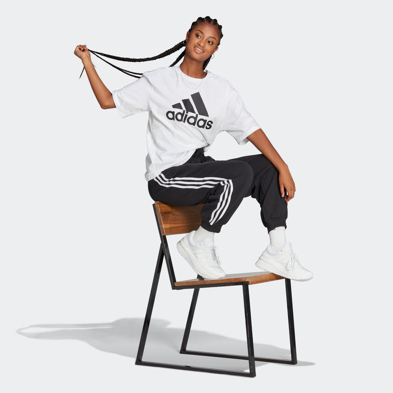 Carica immagine in Galleria Viewer, PANTALONI DONNA ADIDAS W ESSENTIALS 3-STRIPES FT LOOSE-FIT JOGGERS