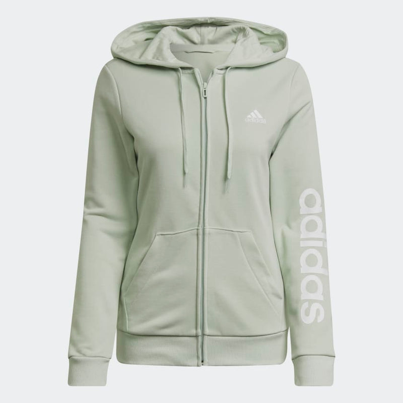 Carica immagine in Galleria Viewer, FELPA ADIDAS HOODIE ESSENTIALS LOGO FULL-ZIP