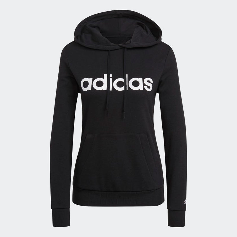 Carica immagine in Galleria Viewer, FELPA HOODIE ESSENTIALS LOGO Black / White