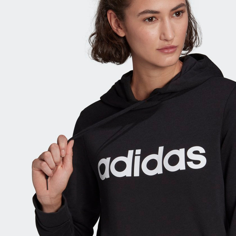 Carica immagine in Galleria Viewer, FELPA HOODIE ESSENTIALS LOGO Black / White