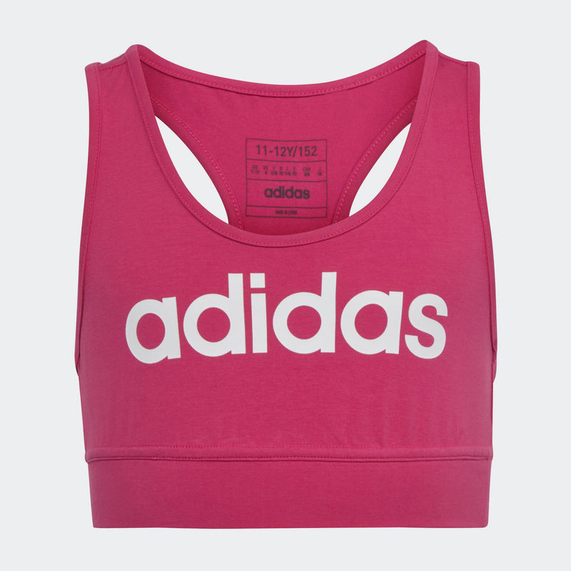 Carica immagine in Galleria Viewer, TOP REGGISENO IN COTONE CON LOGO LINEARE ESSENTIALS