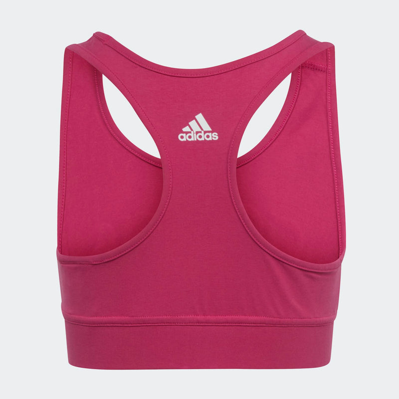 Carica immagine in Galleria Viewer, TOP REGGISENO IN COTONE CON LOGO LINEARE ESSENTIALS
