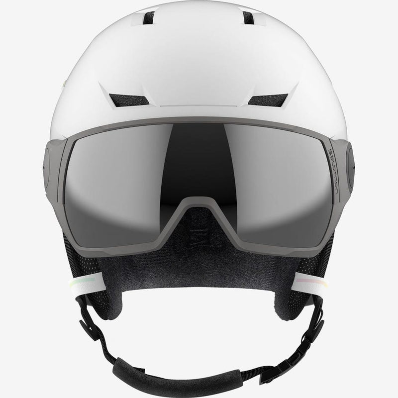 Carica immagine in Galleria Viewer, CASCO SALOMON ICON LT VISOR FLS WHITE