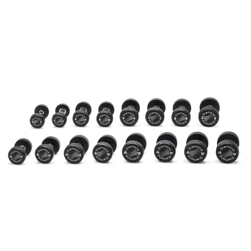 Carica immagine in Galleria Viewer, MANUBRIO TONDO GOMMATO PRO BLACK SINGOLI O SET DI MANUBRI