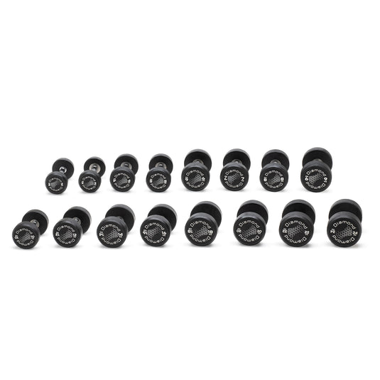 MANUBRIO TONDO GOMMATO PRO BLACK SINGOLI O SET DI MANUBRI