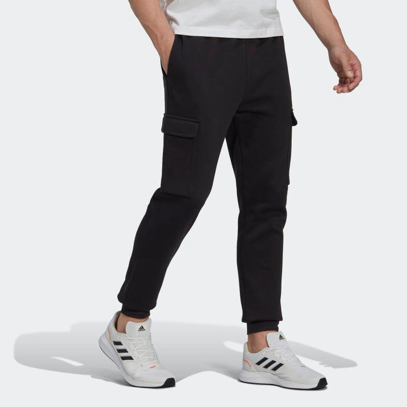 Carica immagine in Galleria Viewer, PANTALONI ADIDAS ESSENTIALS FLEECE REGULAR TAPERED CARGO
