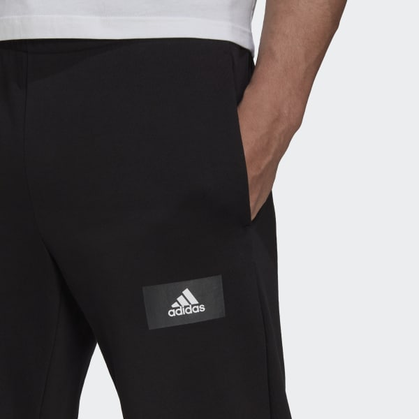 Carica immagine in Galleria Viewer, PANTALONI ADIDAS DA ALLENAMENTO ESSENTIALS FEELVIVID COTTON FLEECE STRAIGHT LEG