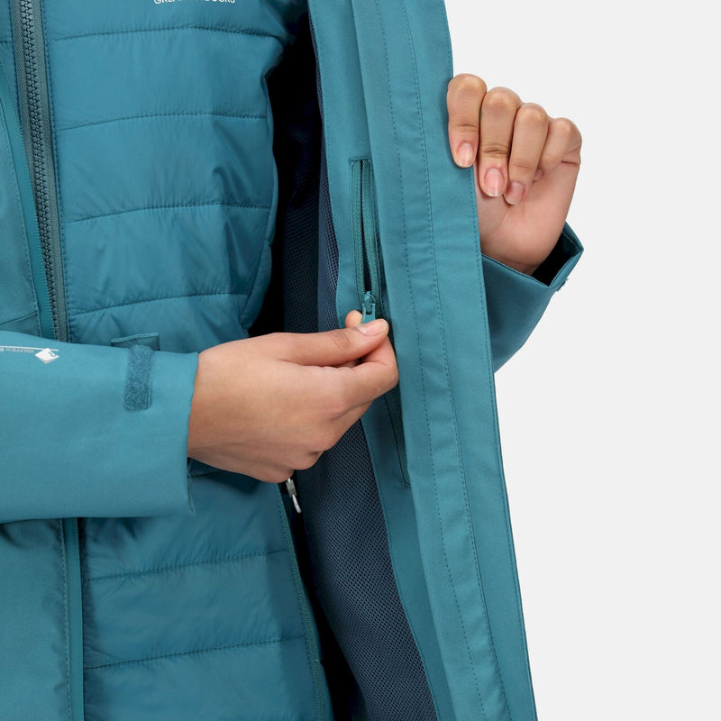 Carica immagine in Galleria Viewer, Giacca impermeabile 2 in 1 Wentwood VII da donna